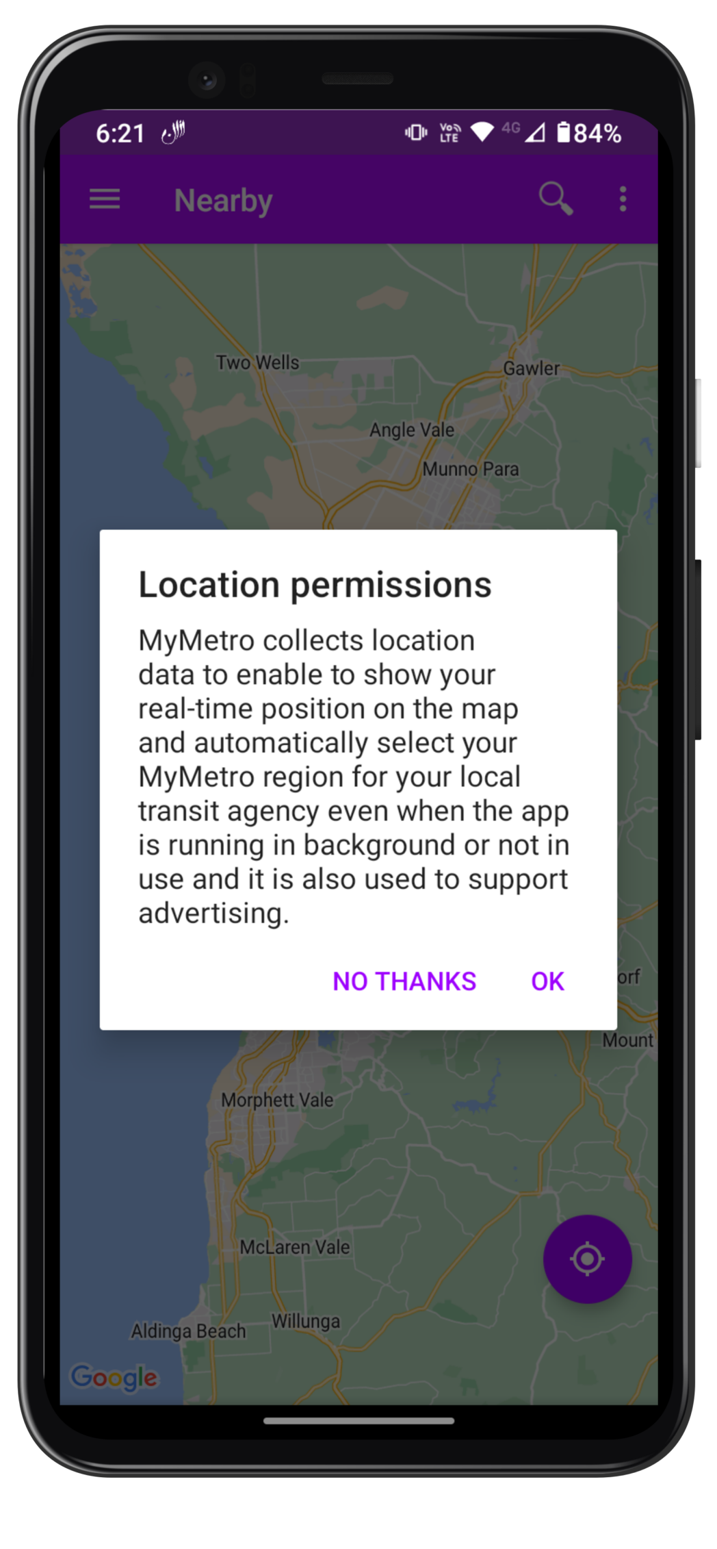 Location Permission Info