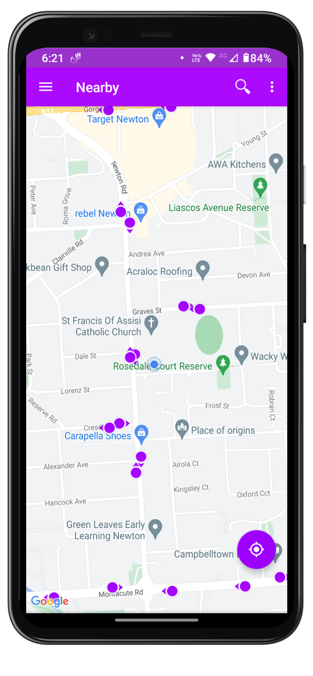 Nearby Stops